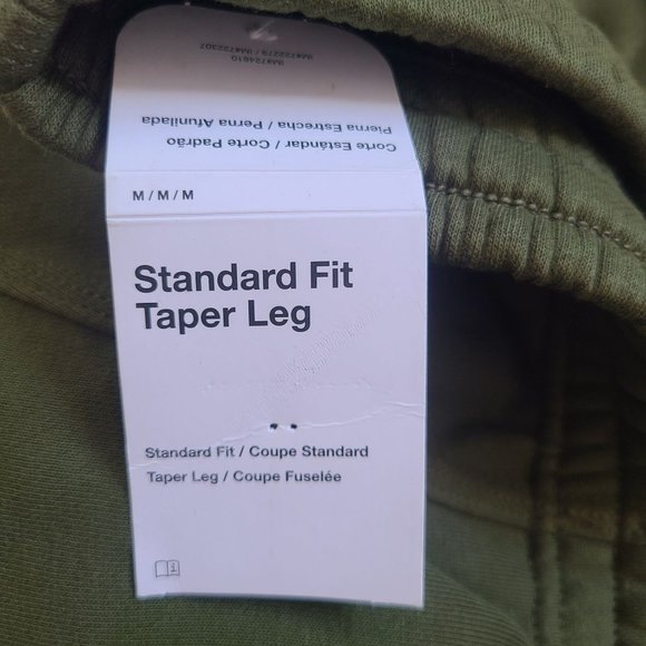 Nike Club Fleece Tapered Leg Sweatpants 826431-327 Size M Green - Picture 3 of 6